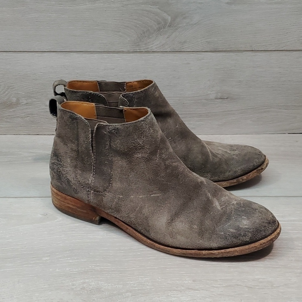 Kork Ease Womens Ankle Suede Boots shoes sz 8M